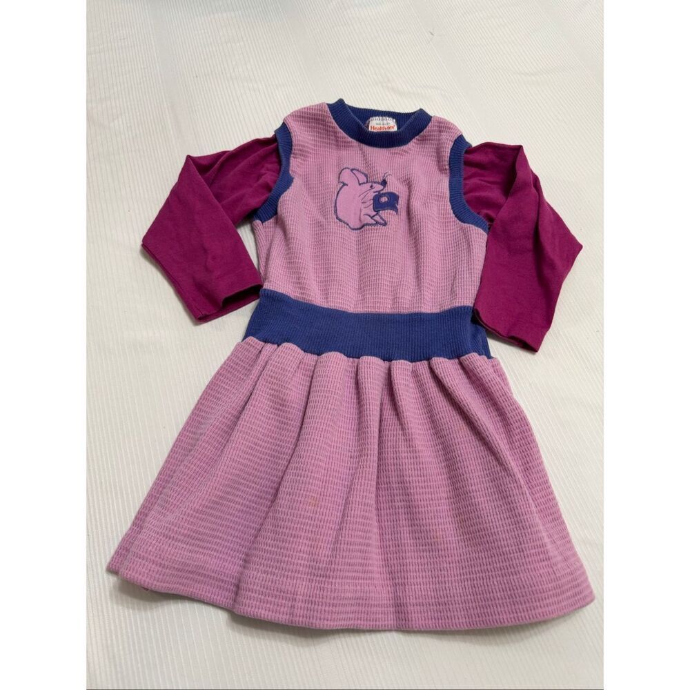 Health Tex Vintage Girls Mouse Dress Size 6X